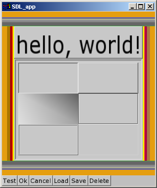 testui-helloworld screenshot